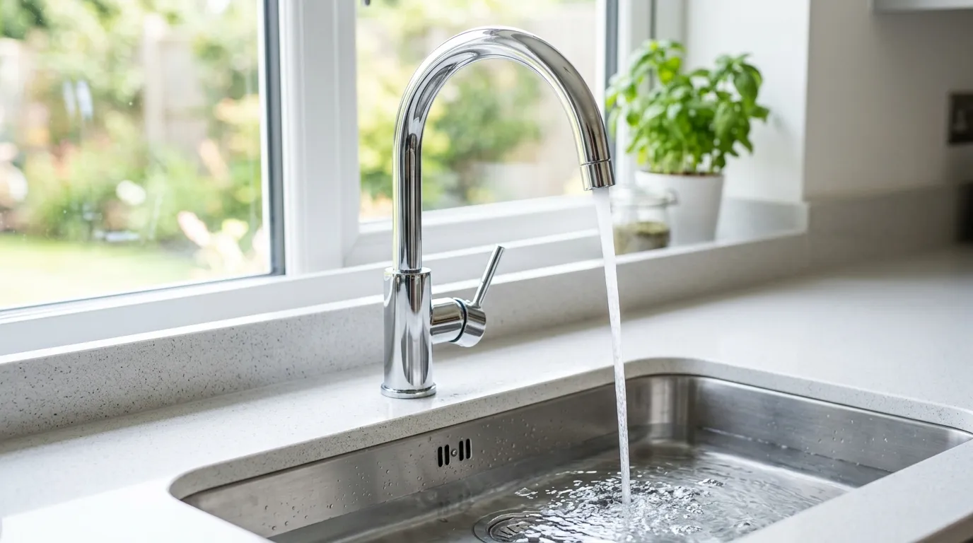 Local Plumbing Master Pros same day plumber fixing a faucet in Hansboro, ND